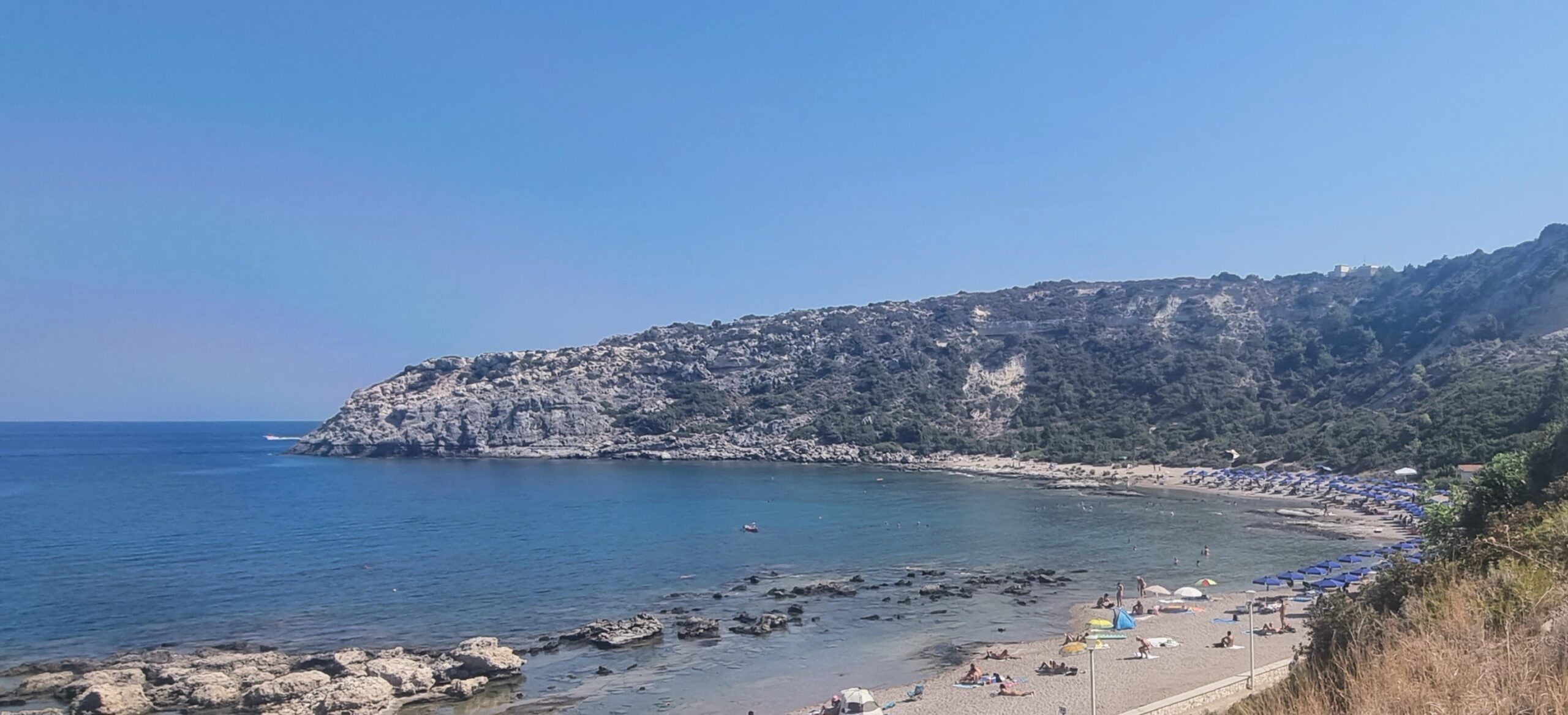 Rhodes coastline